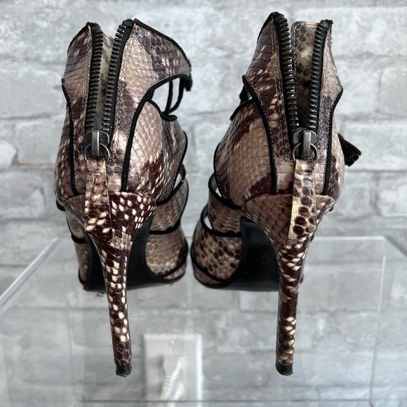 Zara Lace Up Heels - Picture 4 of 5